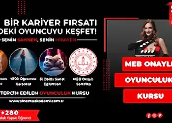MEB Onaylı Oyunculuk Kursu Fiyatları – Erken Kayıtta %50 İndirim